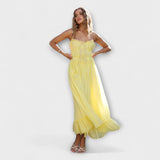 Emília - Vestido Midi sem Mangas