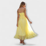 Emília - Vestido Midi sem Mangas