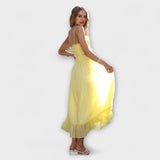 Emília - Vestido Midi sem Mangas