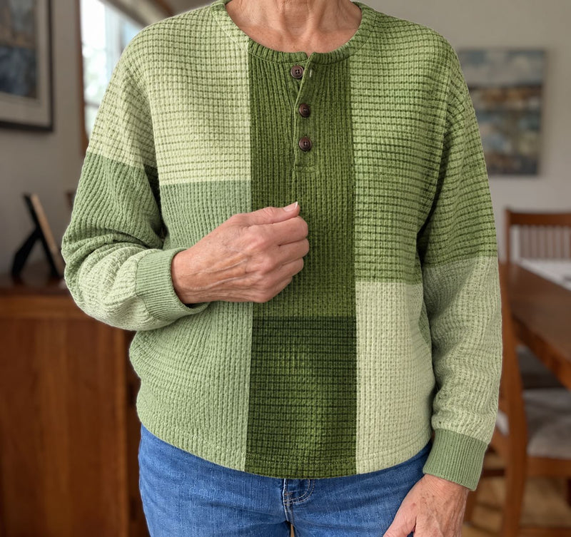 Alexandra - Camisola Patchwork