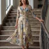 Sofia - Vestido Midi com Decote