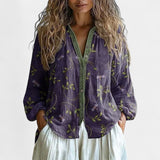 Ana - Blusa Casual Estampada