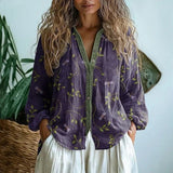 Ana - Blusa Casual Estampada