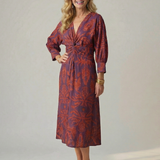 Susana - Vestido Midi Cruzado