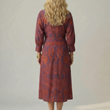 Susana - Vestido Midi Cruzado