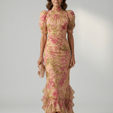 Rosália - Vestido Maxi com Decote