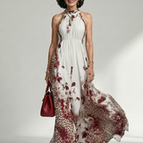 Alejandra™ | Vestido Maxi Plissado