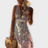 Alice - Vestido com Decote em V