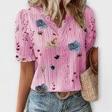 Célia - Blusa com Decote em V