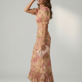 Rosália - Vestido Maxi com Decote