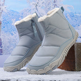 Camila - Botas de Inverno de Pisada Natural de Biqueira Larga