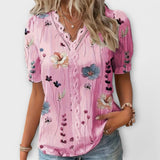 Célia - Blusa com Decote em V