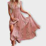 Xana - Vestido Boho Bordado