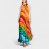 Inês - Vestido com Folhos