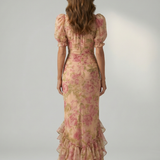 Rosália - Vestido Maxi com Decote