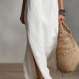Salomé - Vestido Maxi com Decote em V