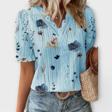 Célia - Blusa com Decote em V