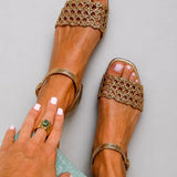 Débora - Sandálias Douradas