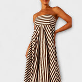 Íris - Vestido Maxi com Folhos