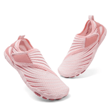 Branca - Sapatos Barefoot Ouro-rosa