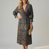 Susana - Vestido Midi Cruzado