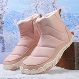 Camila - Botas de Inverno de Pisada Natural de Biqueira Larga