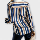 Viviana - Blusa Solta às Riscas