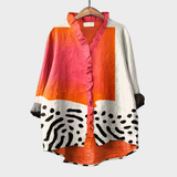 Sara - Blusa Elegante de Linho