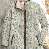 Bruna - Casaco Floral Acolchoado