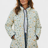 Bruna - Casaco Floral Acolchoado