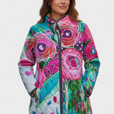 Camila - Casaco Floral Acolchoado