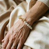 Eduarda - Pulseira Elegante de Pérolas