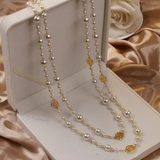 Emília - Colar Elegante de Pérolas