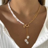 Matilde - Colar Elegante de Pérolas