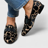 Madalena - Mocassim Estampado com Fivela