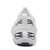 Aurora - Sapatos Barefoot Branco Brilhante