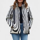 Lara - Casaco Estampado Acolchoado