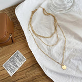Sofia - Colar Dourado