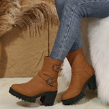 Carla - Botas de Couro