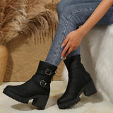 Carla - Botas de Couro