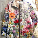 Constança - Casaco Floral Acolchoado