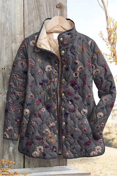Madalena - Casaco Floral Acolchoado