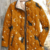 Isabel - Casaco Estampado Acolchoado