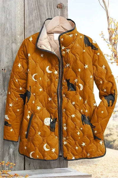 Isabel - Casaco Estampado Acolchoado