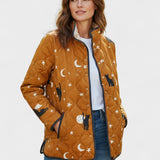 Isabel - Casaco Estampado Acolchoado
