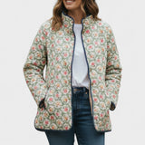 Teresa - Casaco Estampado Acolchoado