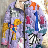 Constança - Casaco Estampado Acolchoado