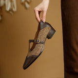 Helena - Sapatos Vintages com Fivela