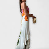Leonor - Vestido Maxi Elegante Patchwork