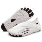Leonor - Sapatos Barefoot Branco-pérola